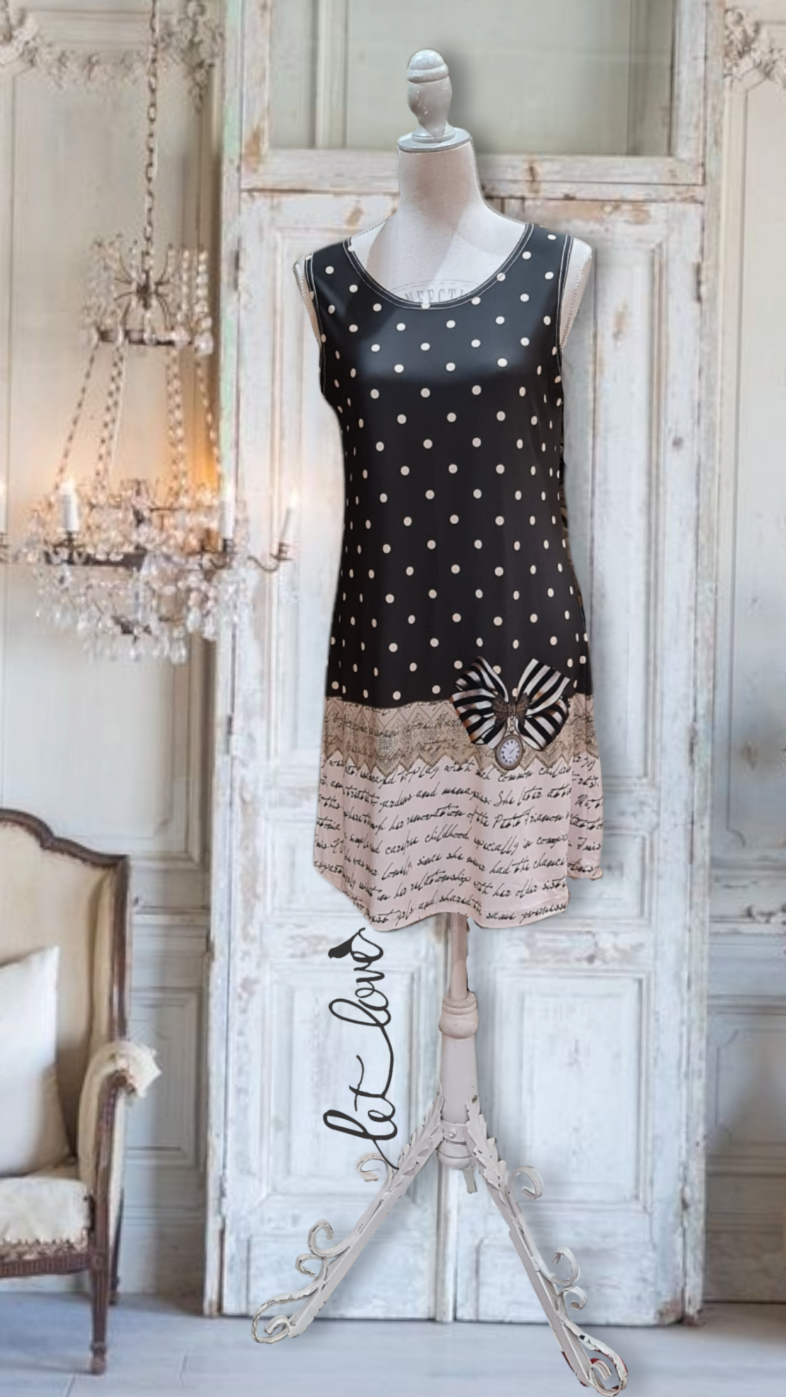 Sleeveless Dress - Let Love Clothing