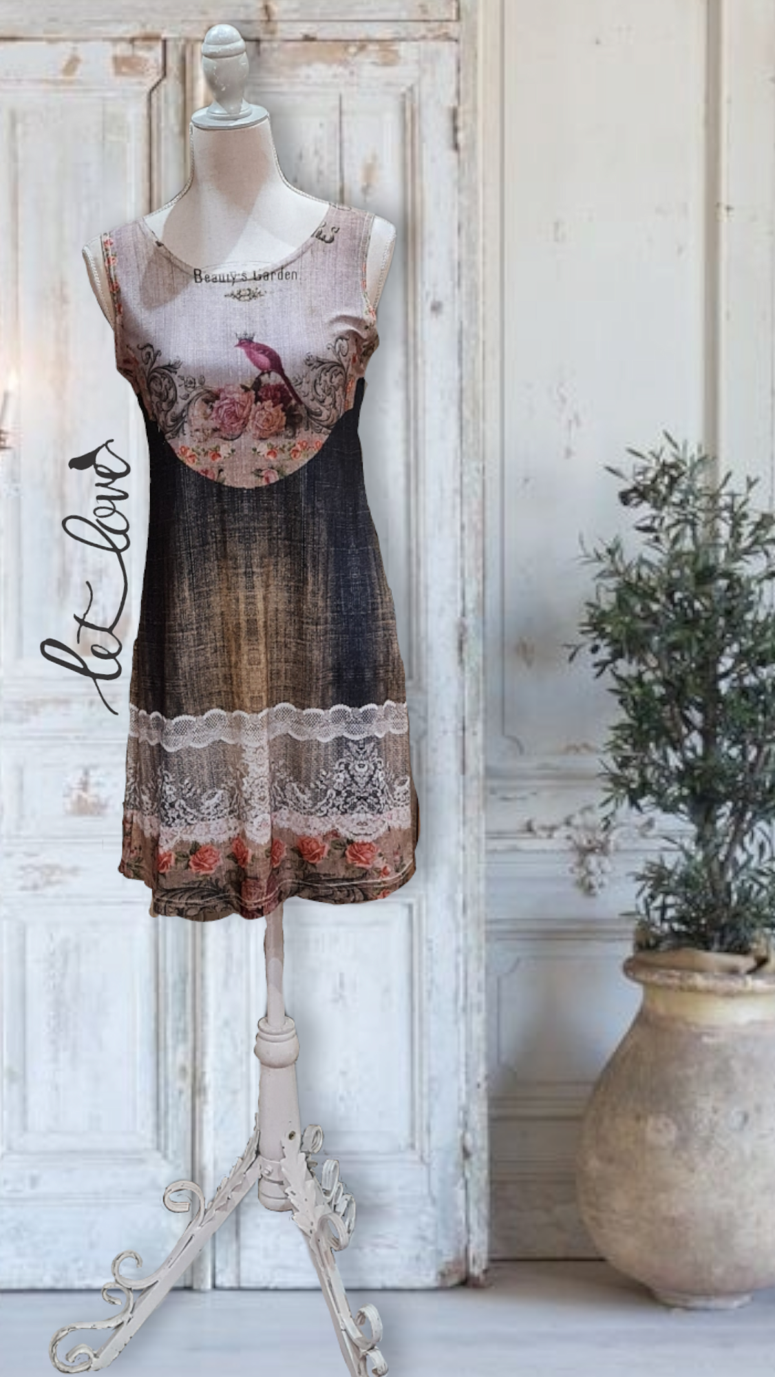 Sleeveless Dress - Let Love Clothing