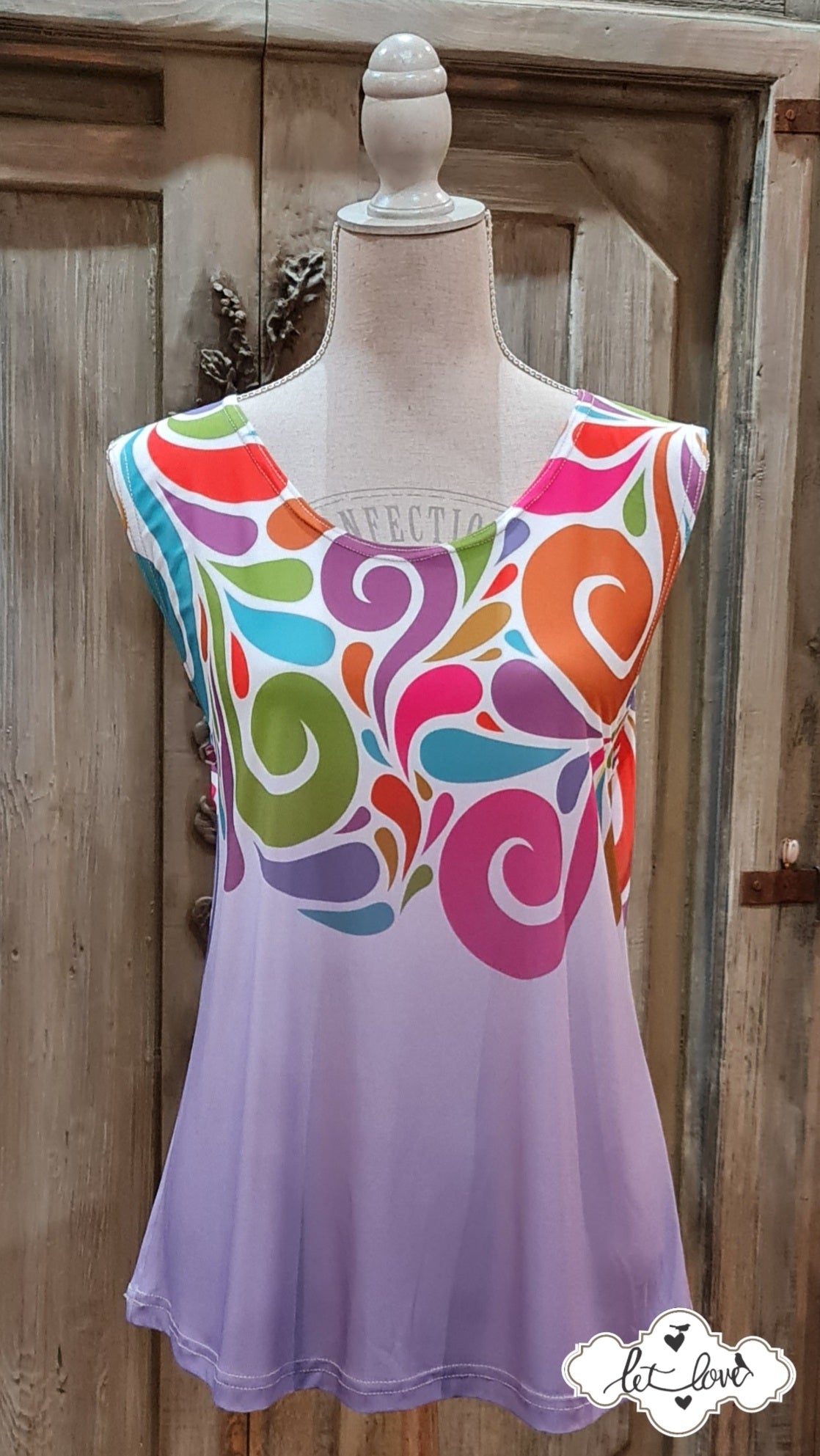 Sleeveless Top - Let Love Clothing