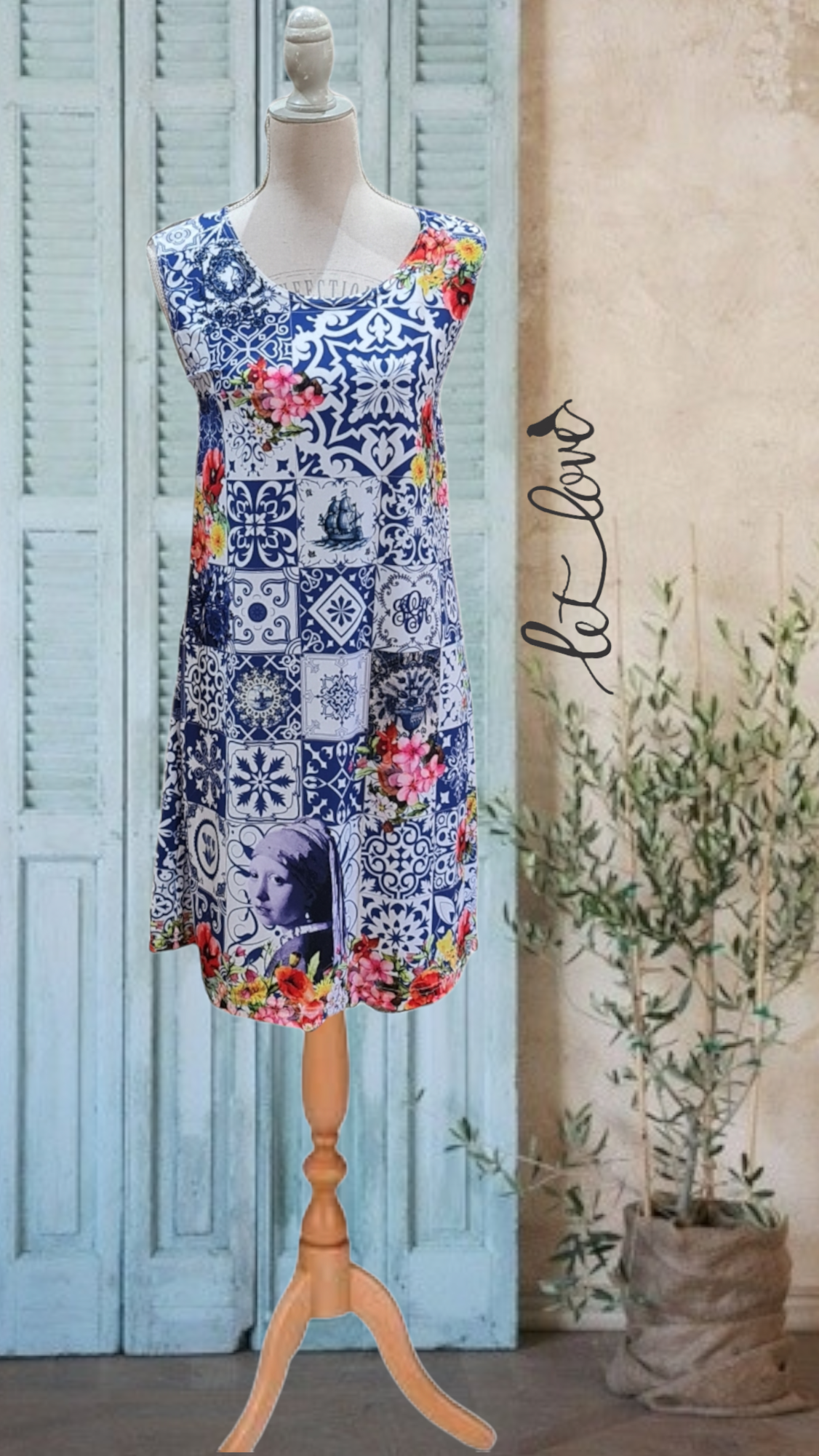 Sleeveless Dress - Let Love Clothing