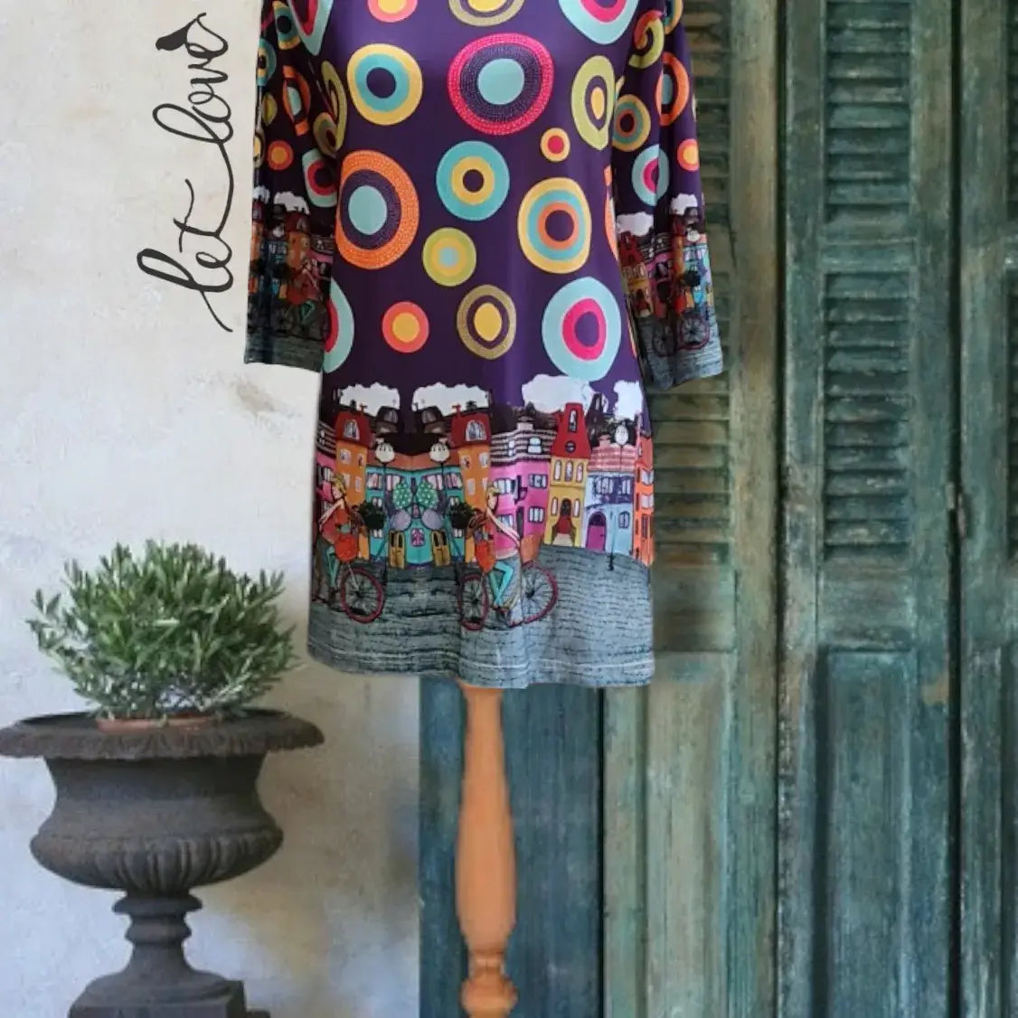 Top 75cm with Sleeves - Let Love Clothing
