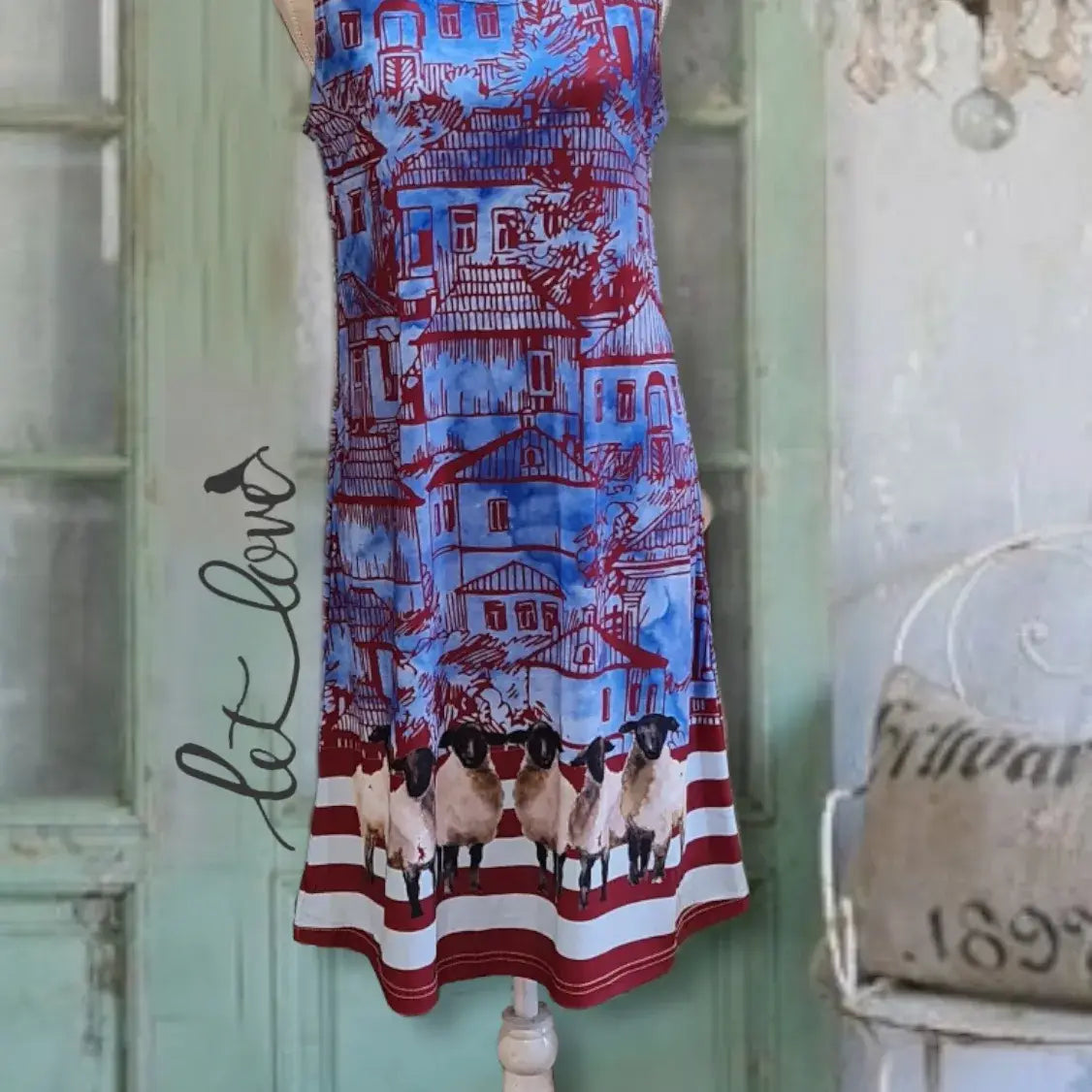 Knee Length Dress - Let Love Clothing