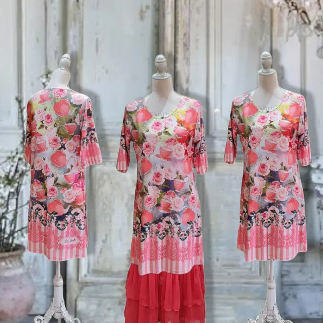 Dress with Sleeves - Let Love Clothing