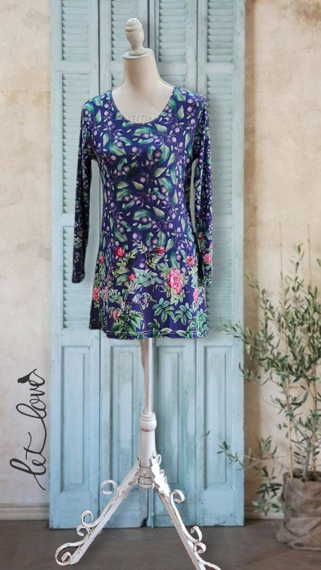 Top 75cm with Sleeves - Let Love Clothing