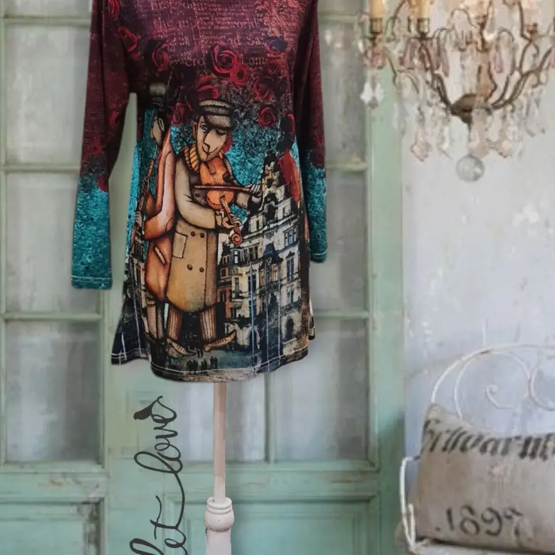 Top 75cm with Sleeves - Let Love Clothing