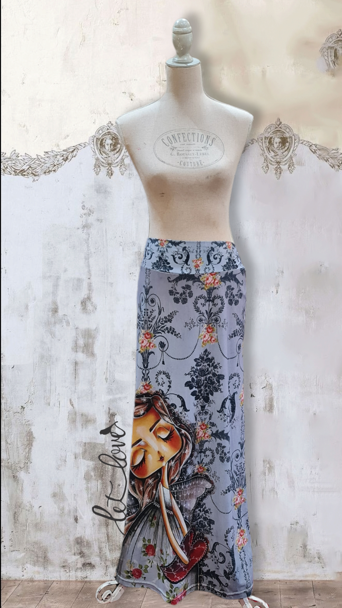 Ankle Length Skirt - Let Love Clothing