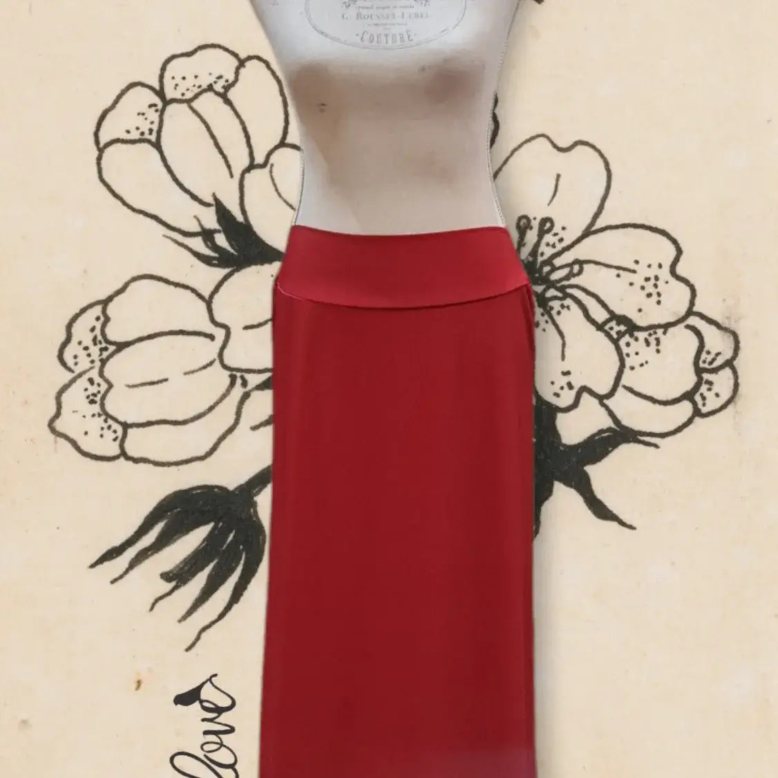 Ankle Length Skirt - Let Love Clothing