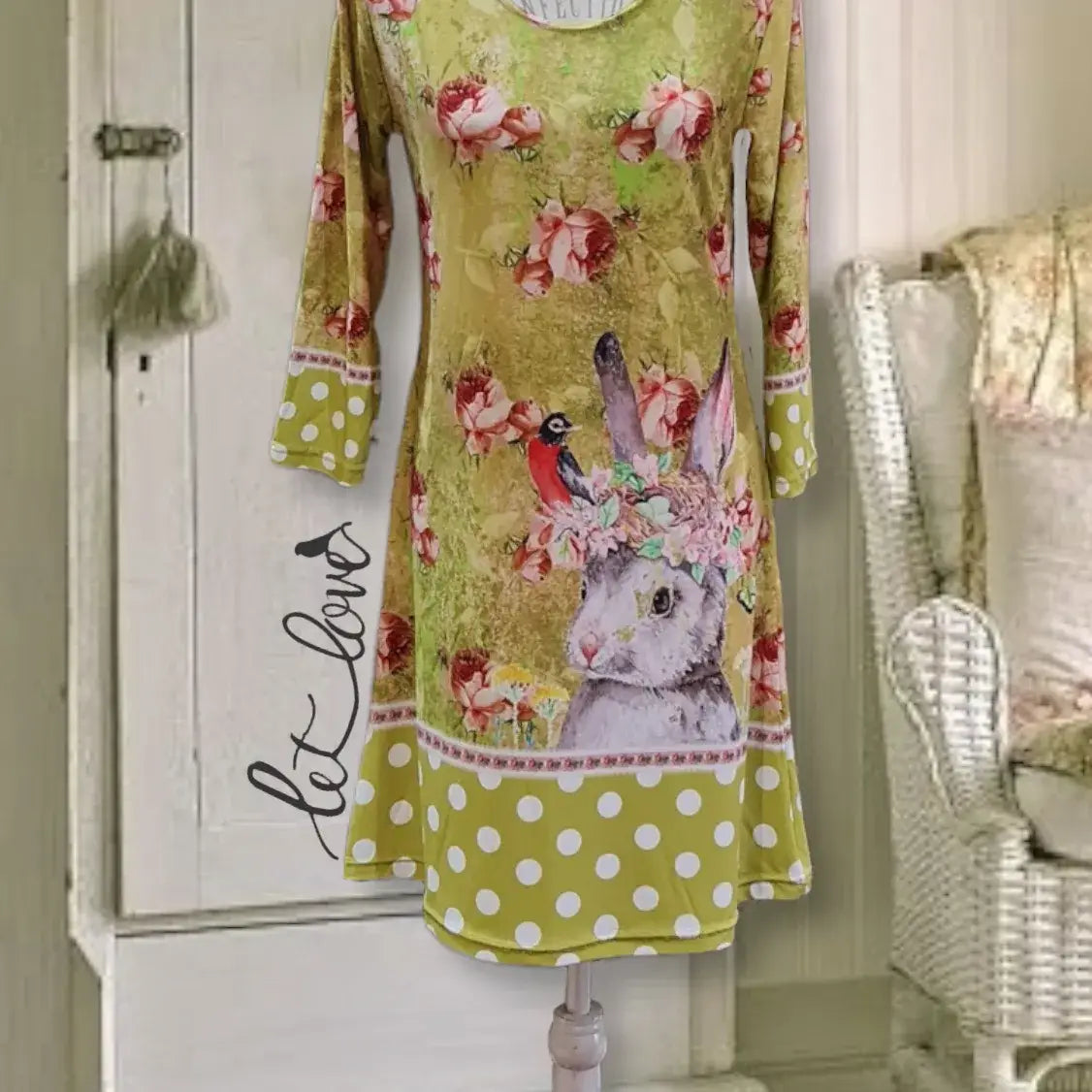 Dress with Sleeves - Let Love Clothing
