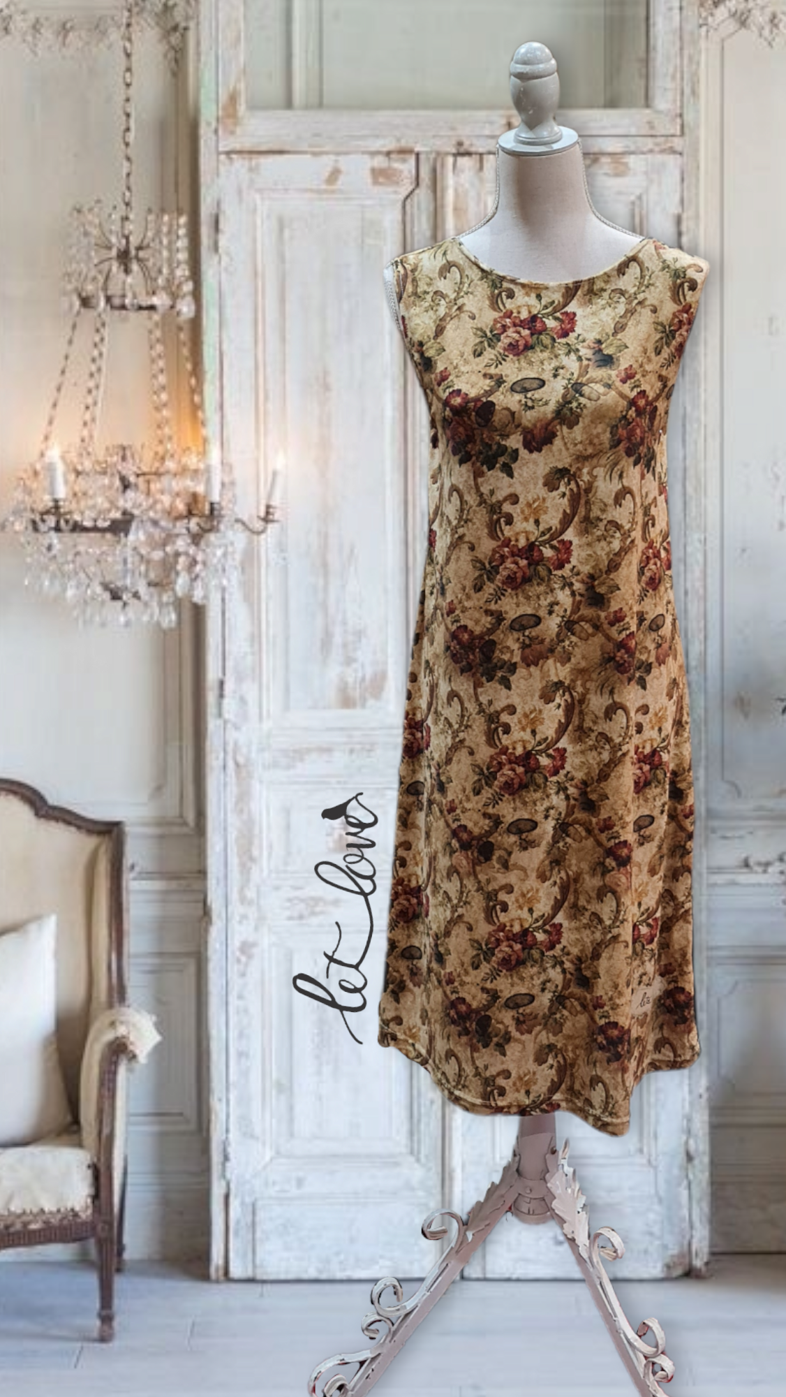 Knee Length Dress - Let Love Clothing