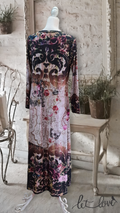 Ankle Length Dress with Sleeves - Let Love Clothing