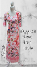 Ankle Length Dress with Sleeves