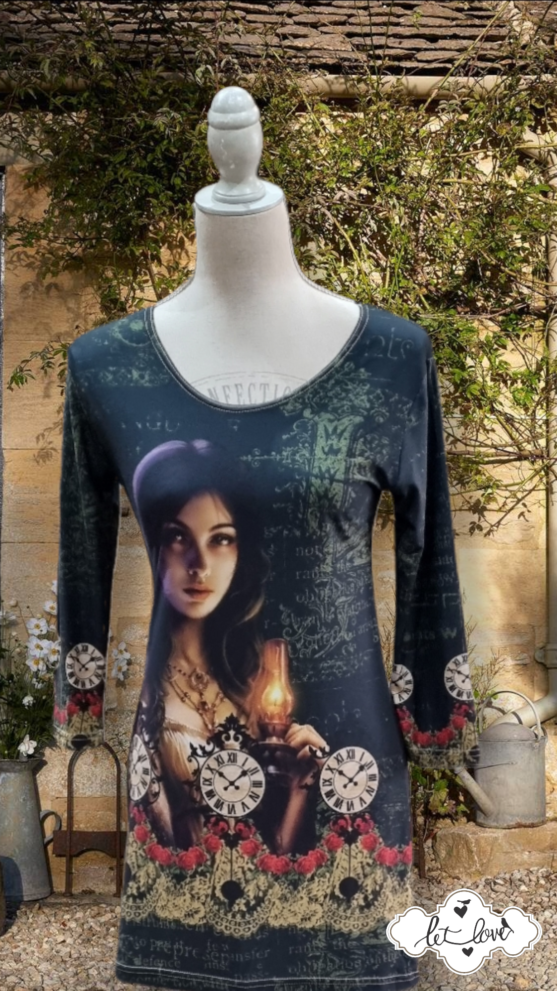 Top 75cm with Sleeves - Let Love Clothing