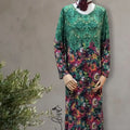 Ankle Length Dress with Sleeves - Let Love Clothing