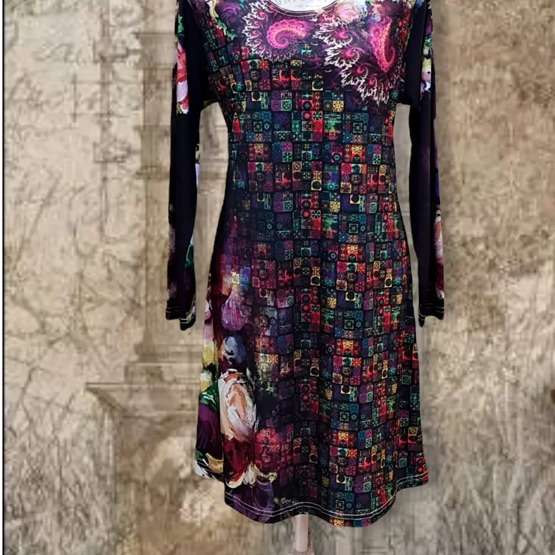 Dress with Sleeves - Let Love Clothing
