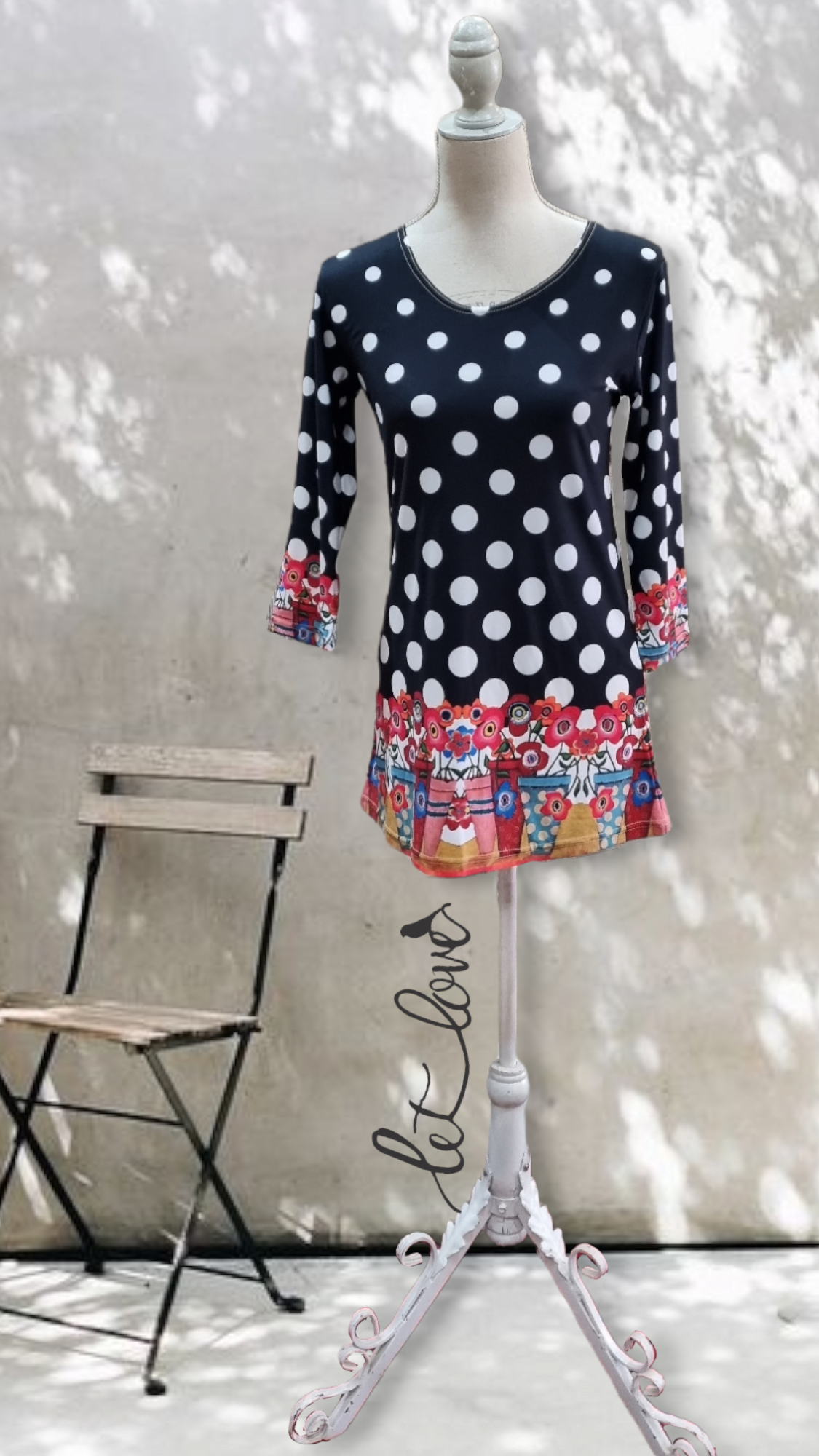 Top 75cm with Sleeves - Let Love Clothing