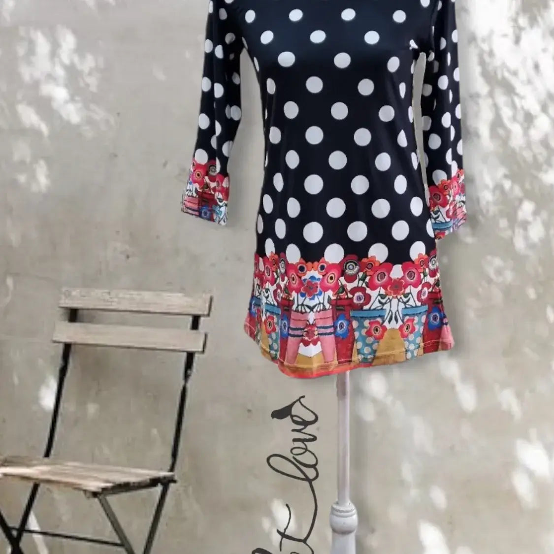 Top 75cm with Sleeves - Let Love Clothing