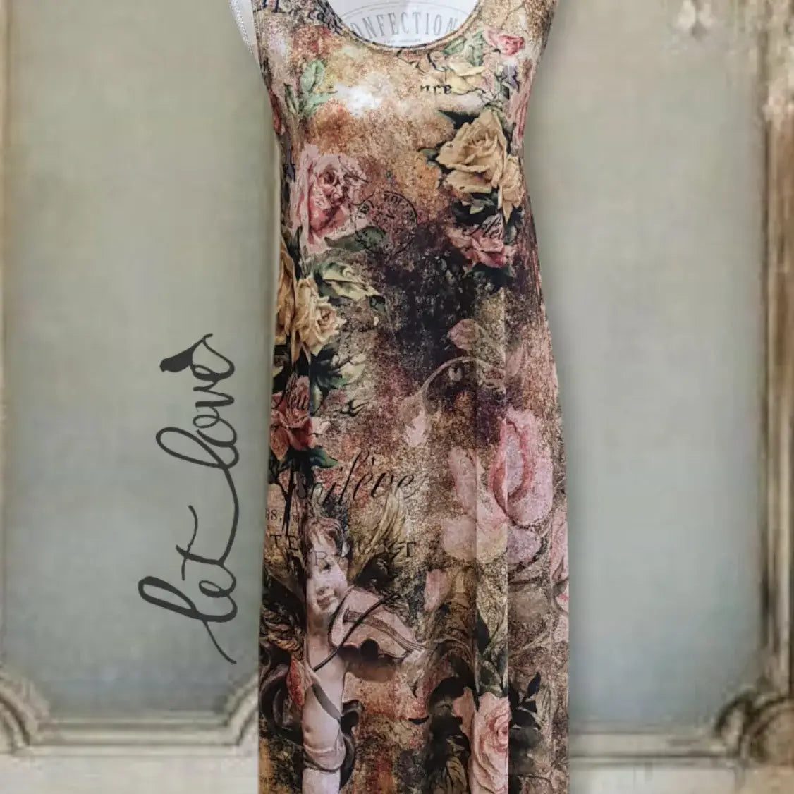Ankle Length Dress - Let Love Clothing