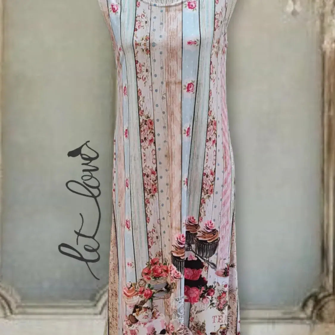 Ankle Length Dress - Let Love Clothing