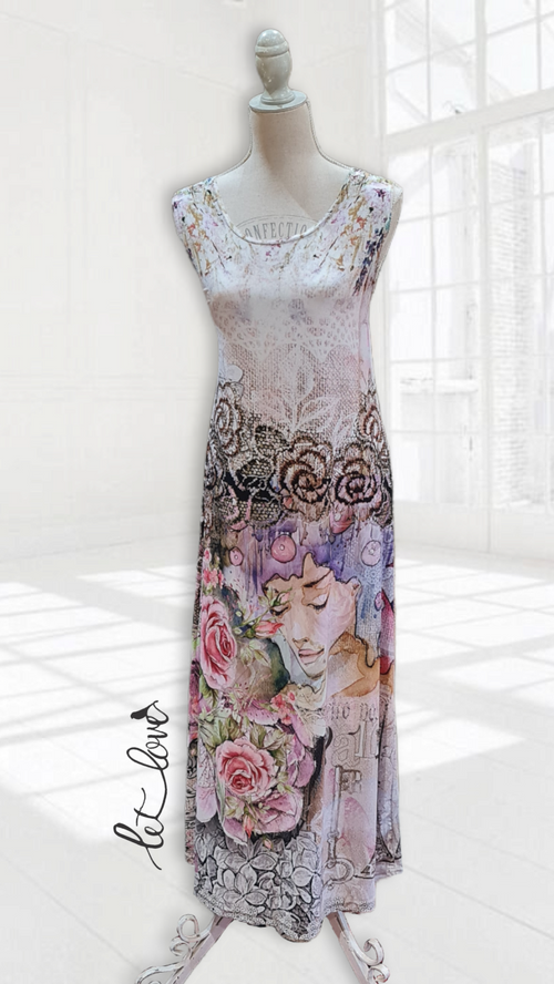 Ankle Length Dress - Let Love Clothing