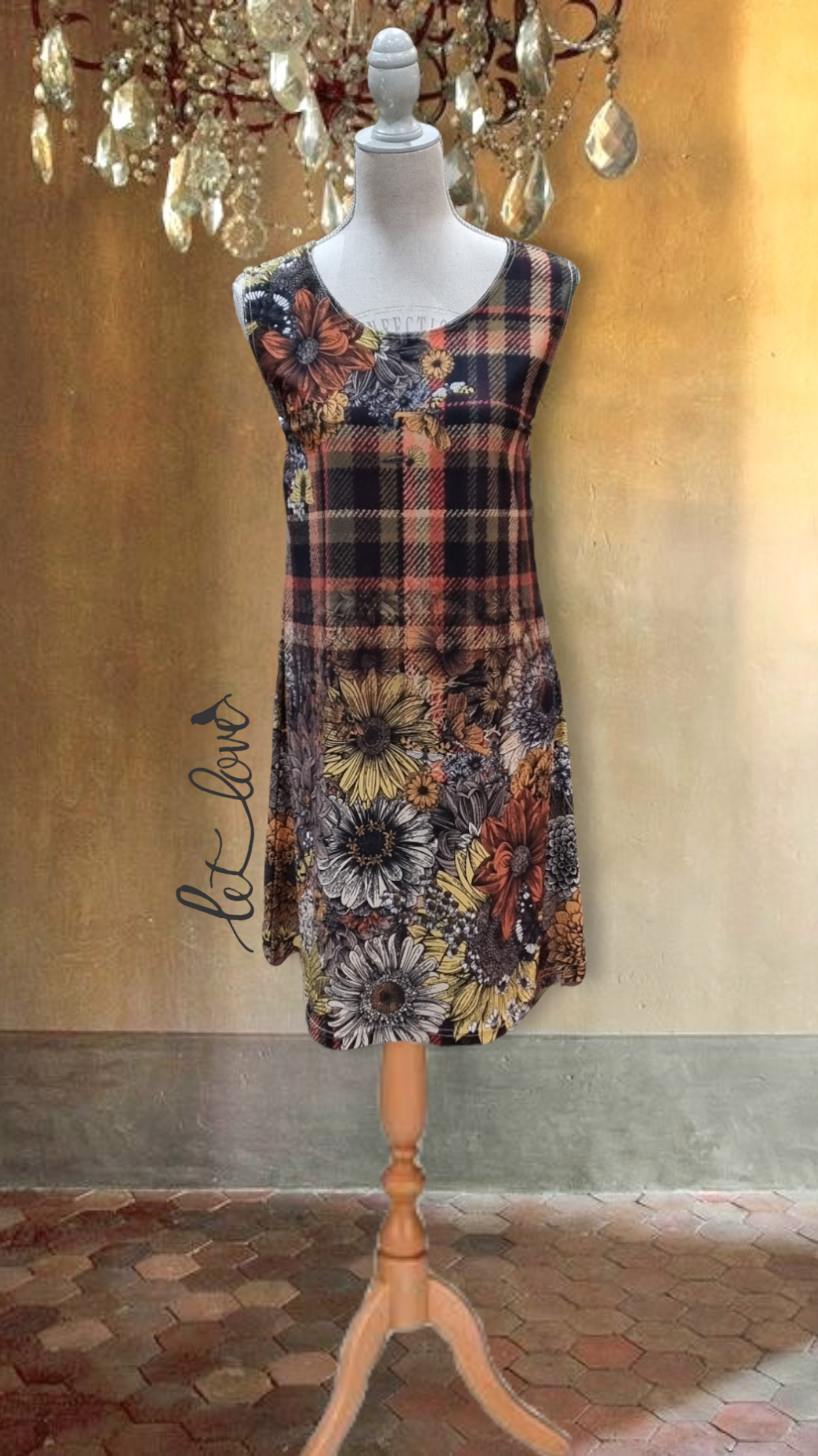 Sleeveless Dress - Let Love Clothing