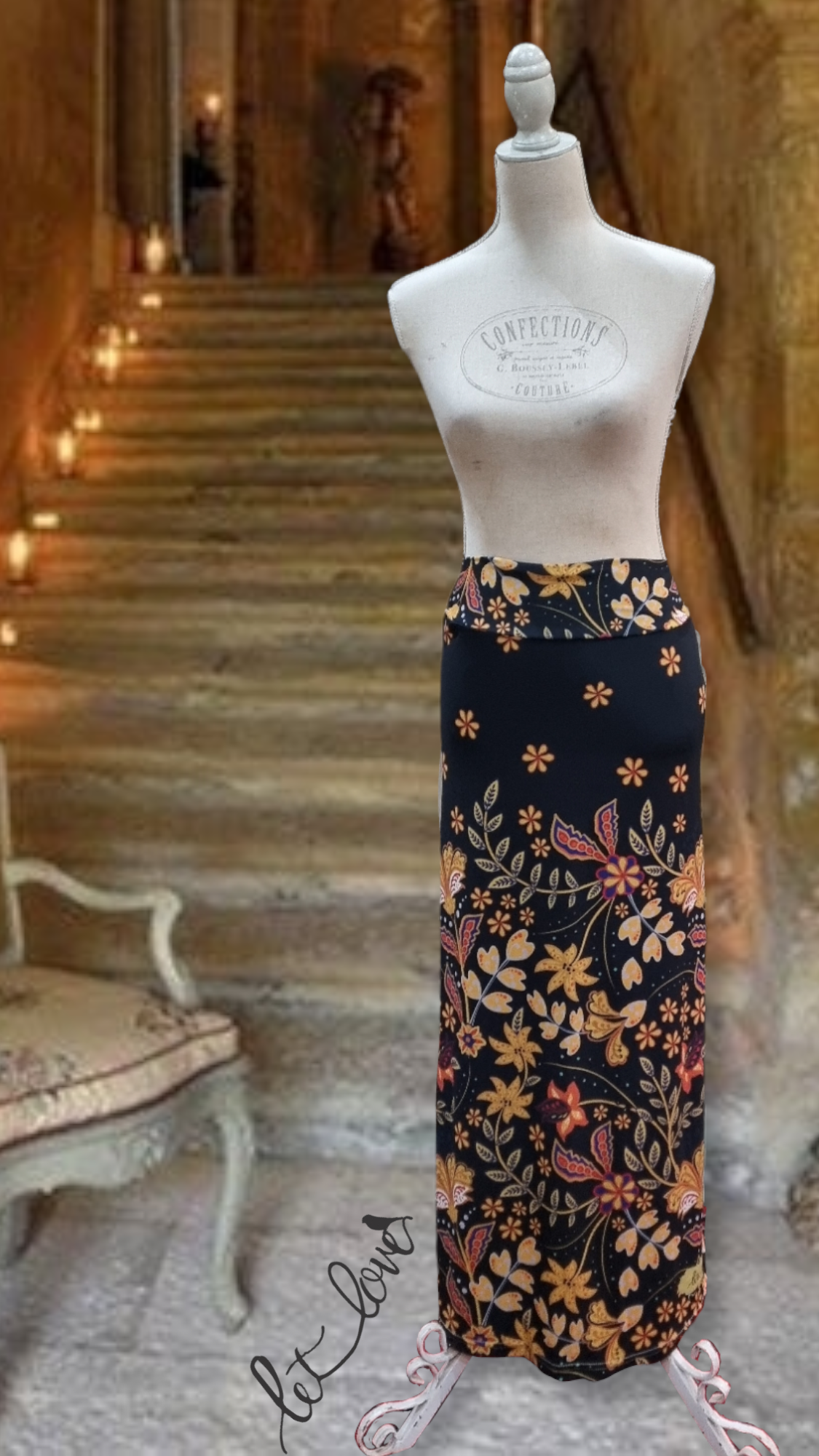 Ankle Length Skirt - Let Love Clothing