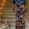 Ankle Length Dress with Sleeves - Let Love Clothing