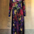 Ankle Length Dress with Sleeves - Let Love Clothing