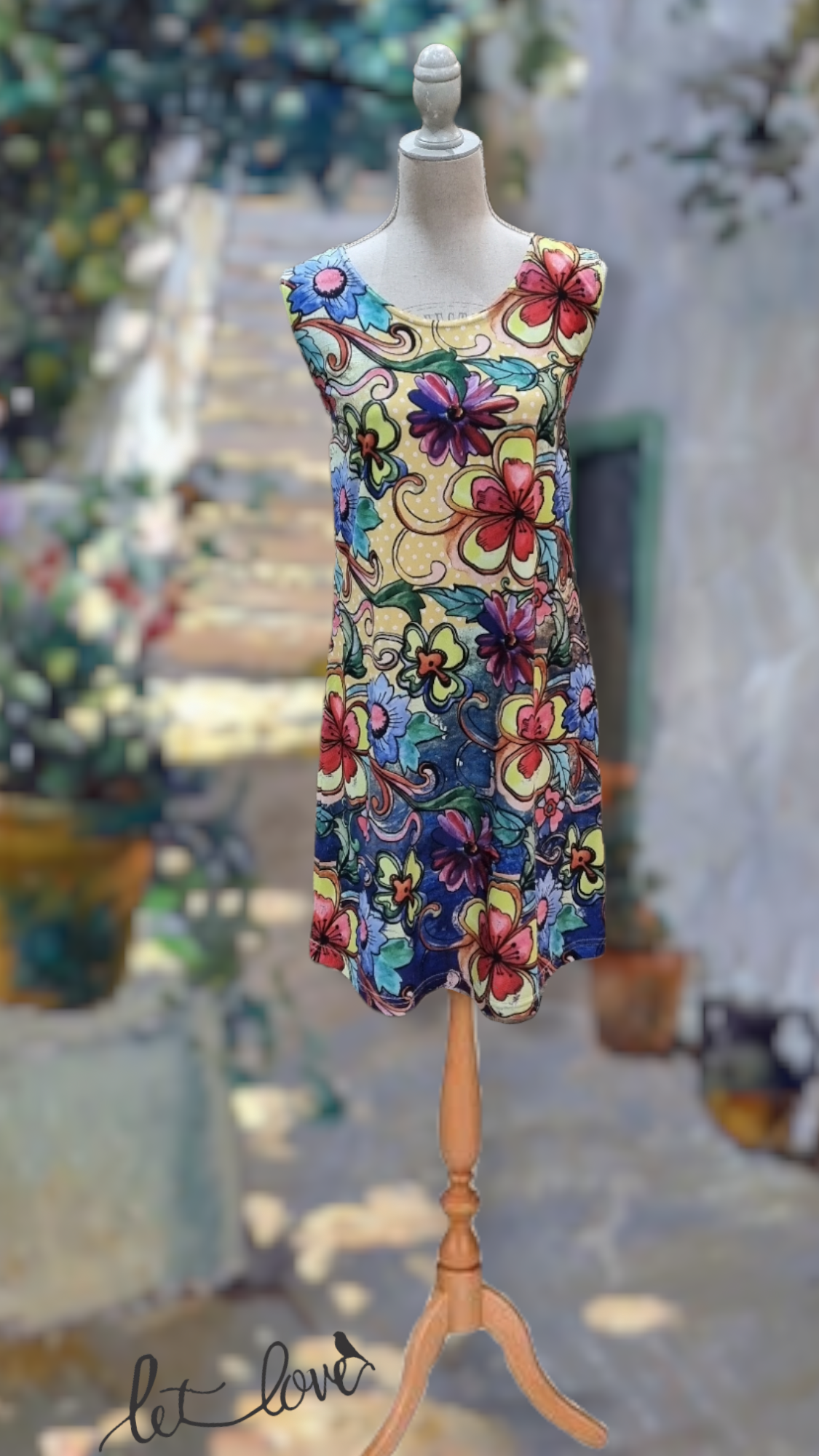 Sleeveless Dress - Let Love Clothing