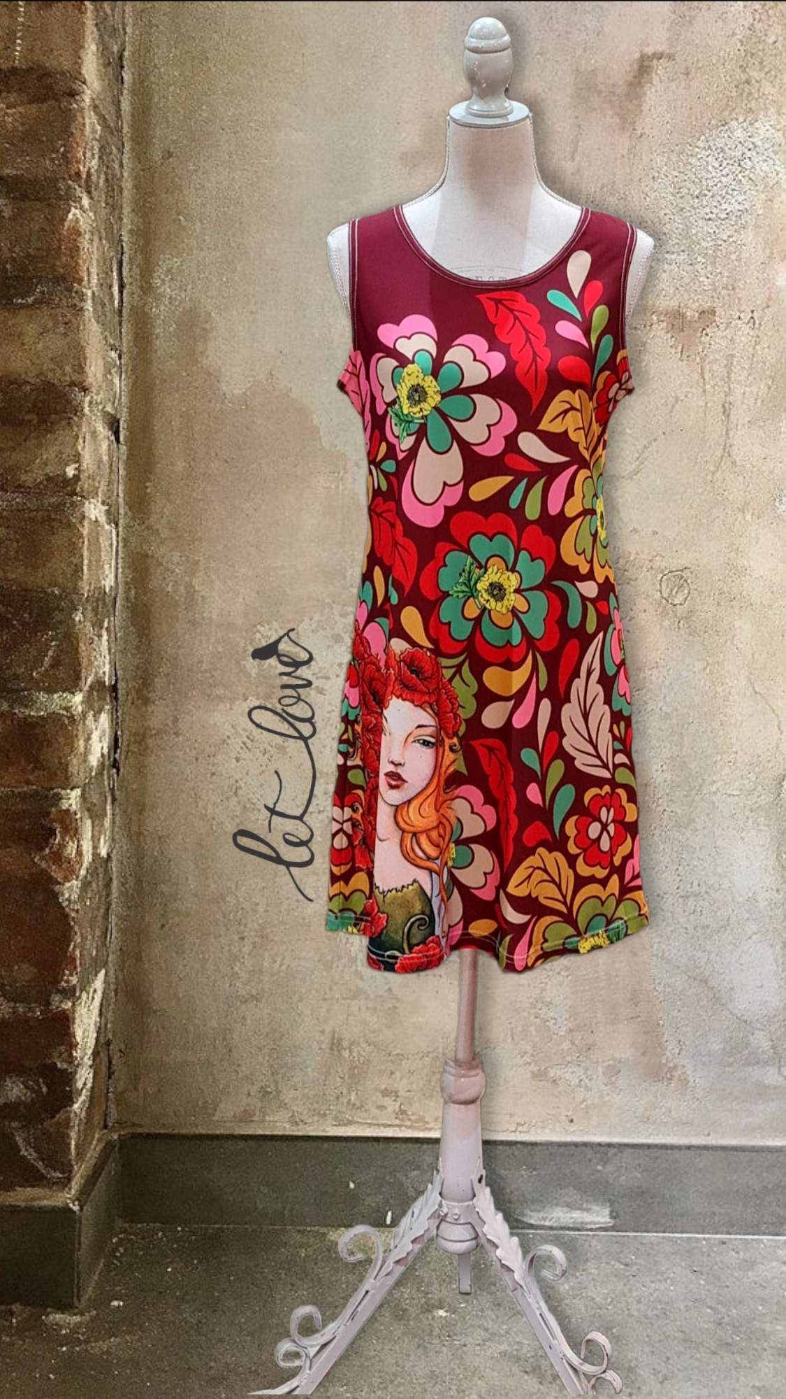 Sleeveless Dress - Let Love Clothing
