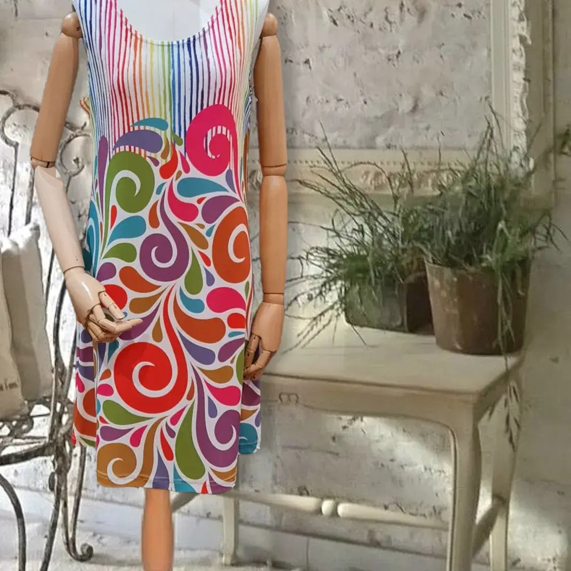 Sleeveless Dress - Let Love Clothing