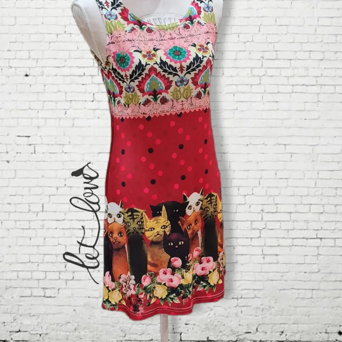 Sleeveless Dress - Let Love Clothing