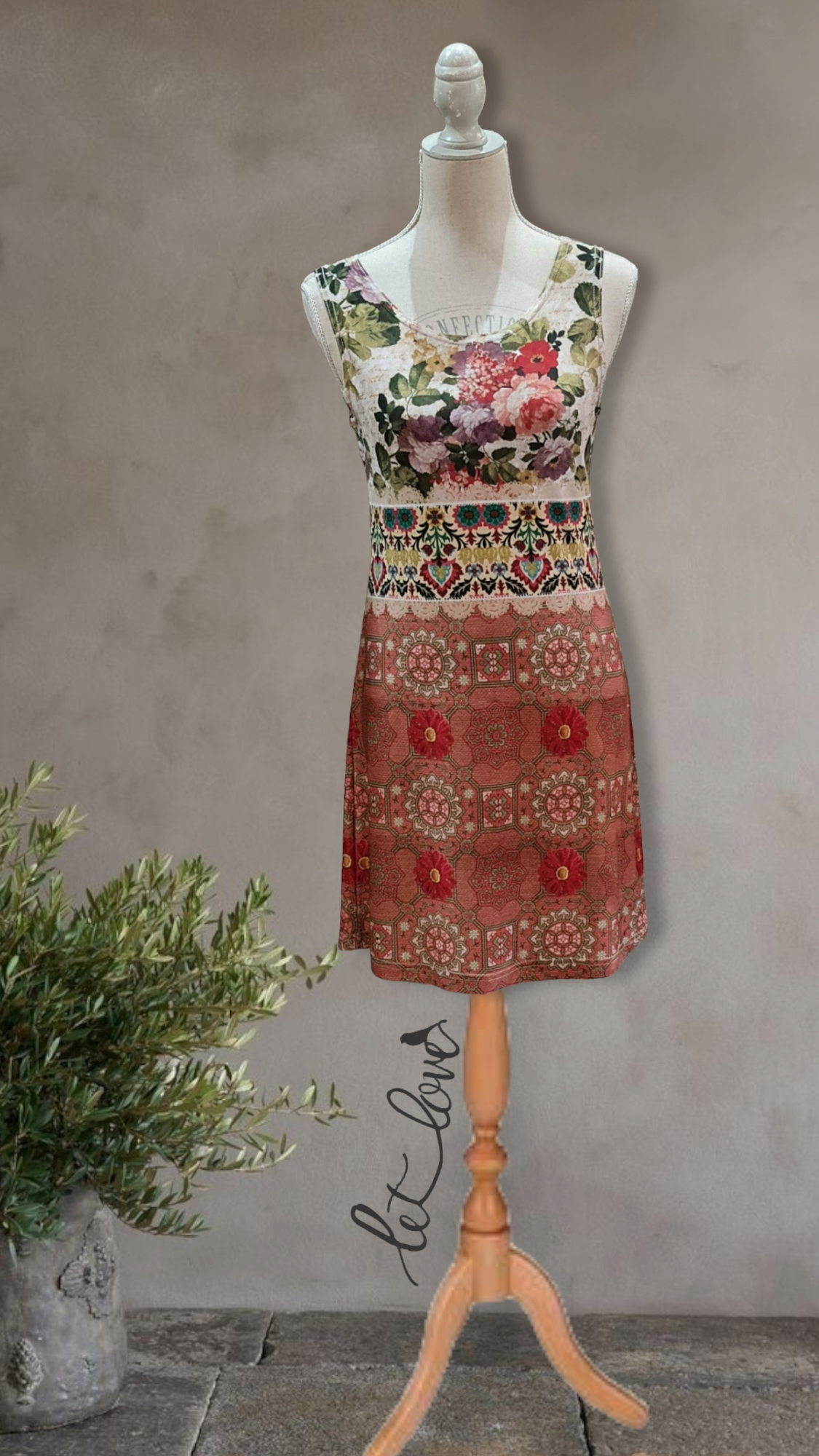 Sleeveless Dress - Let Love Clothing