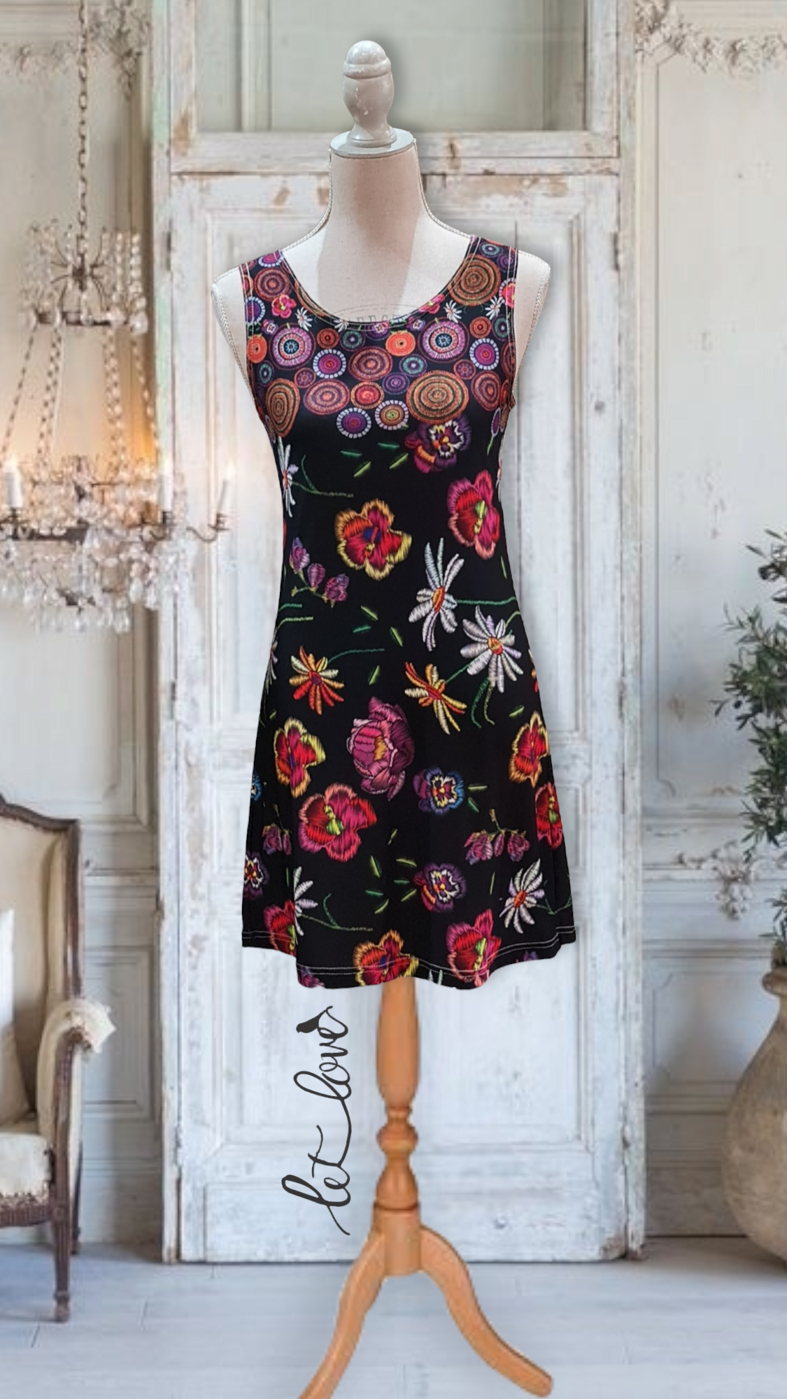 Sleeveless Dress - Let Love Clothing