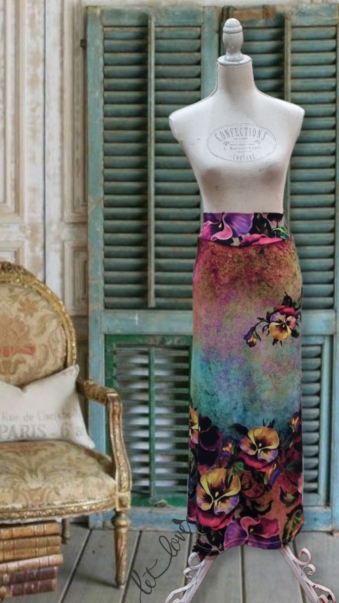 Ankle Length Skirt - Let Love Clothing