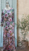 Ruffled Chiffon Hemline Dress - Let Love Clothing