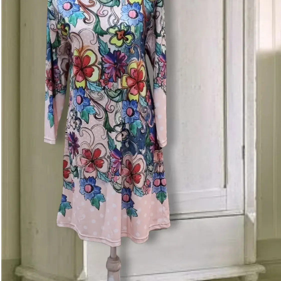 Dress with Sleeves - Let Love Clothing