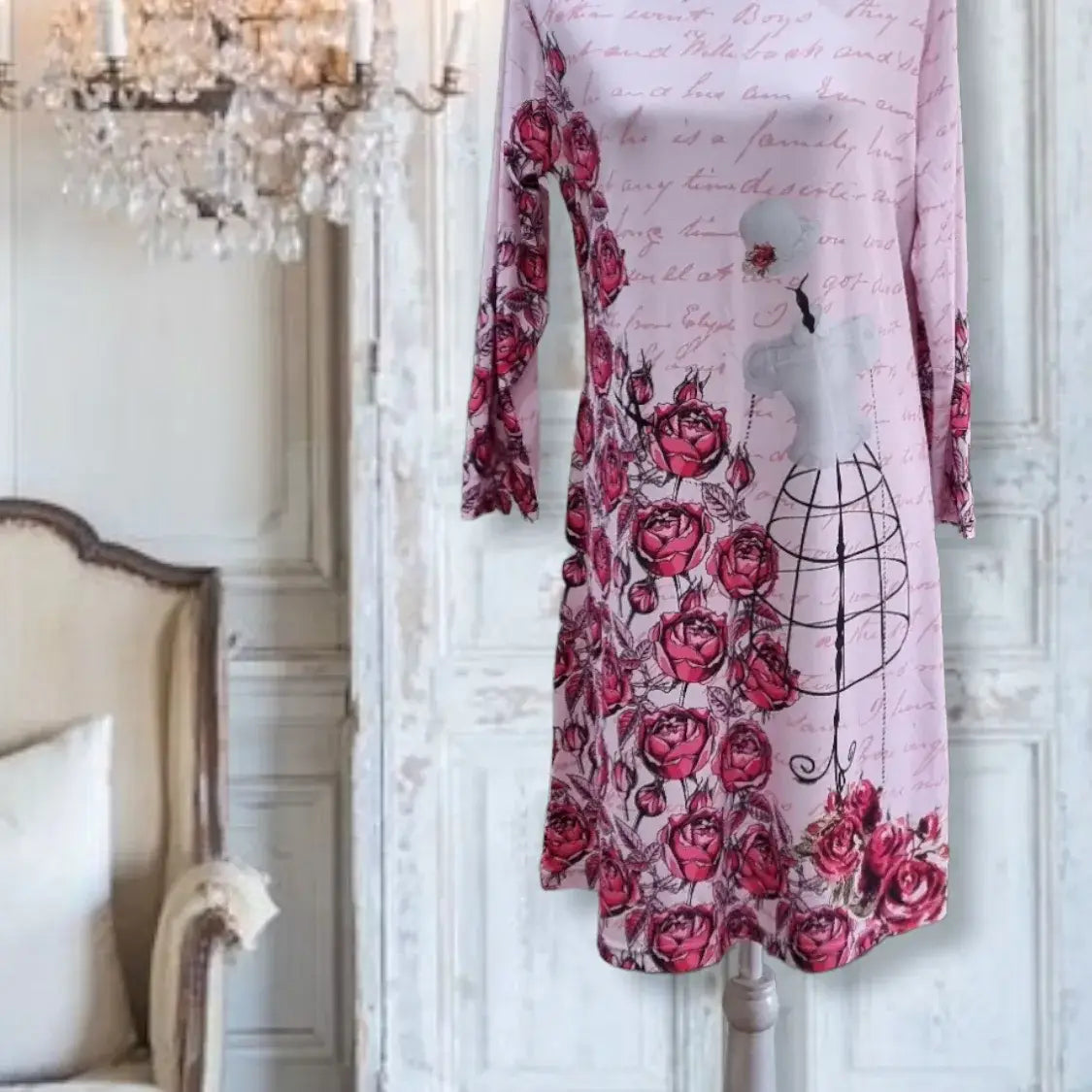 Dress with Sleeves - Let Love Clothing