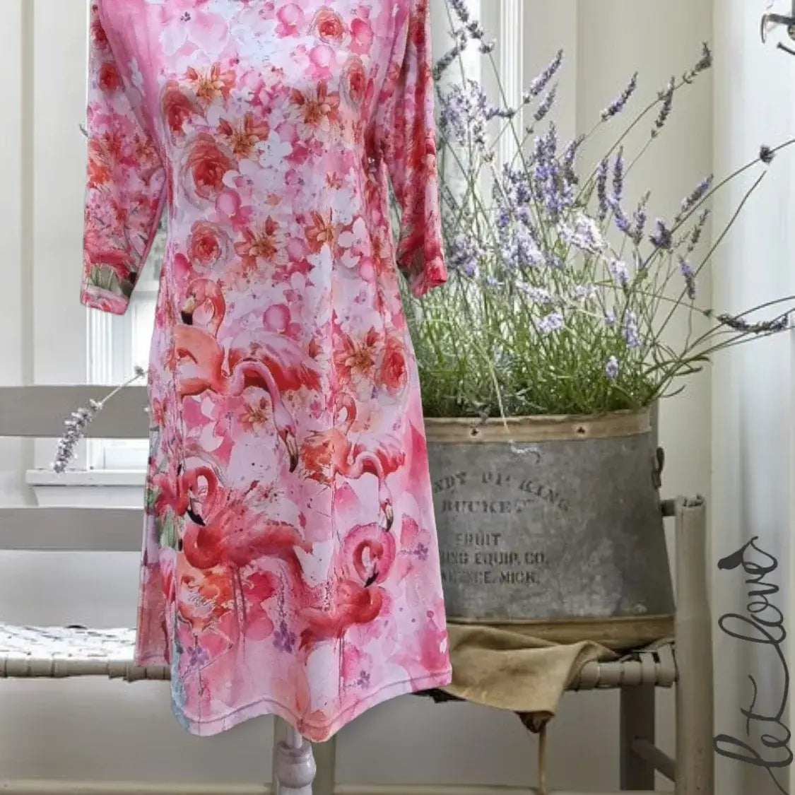 Dress with Sleeves - Let Love Clothing