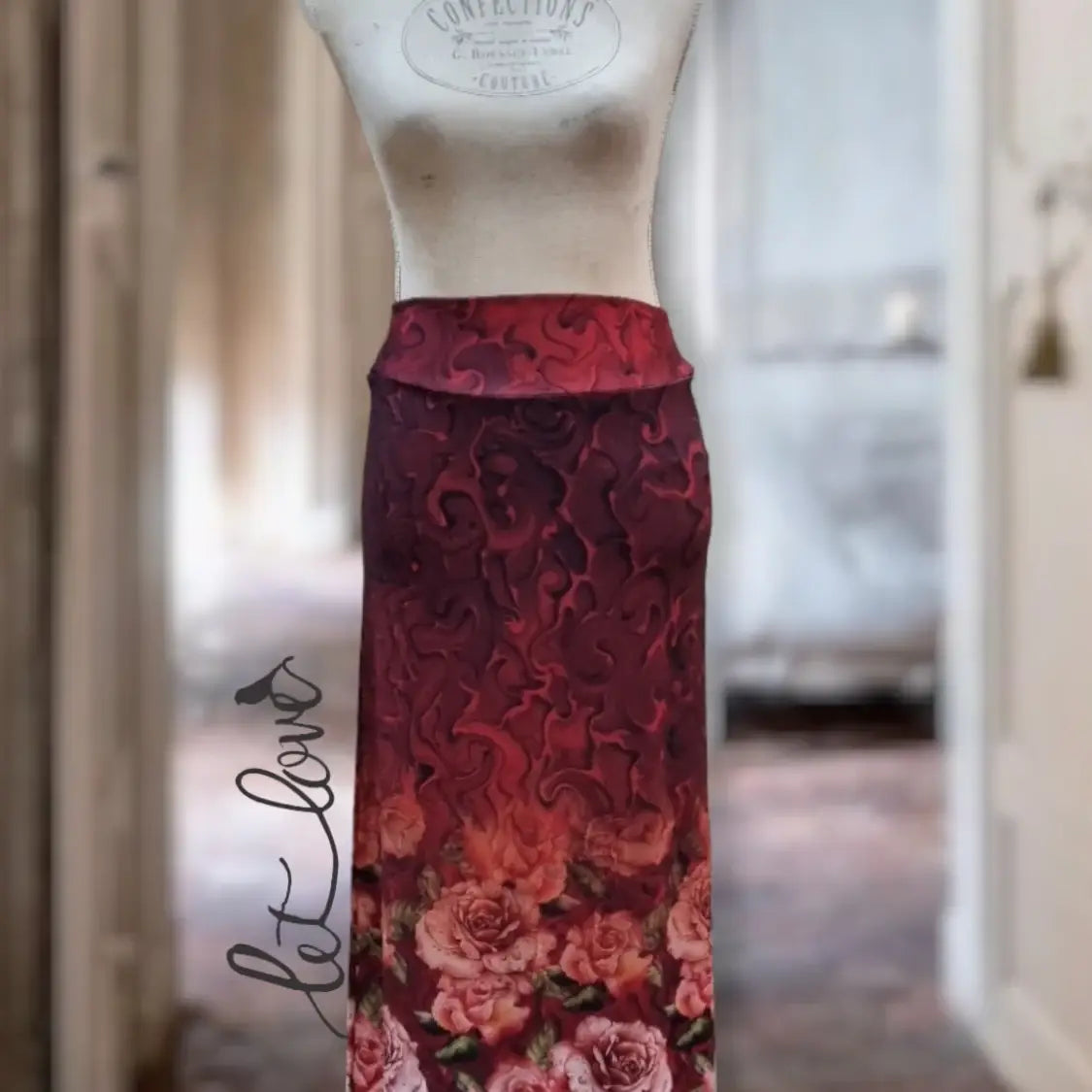 Ankle Length Skirt - Let Love Clothing