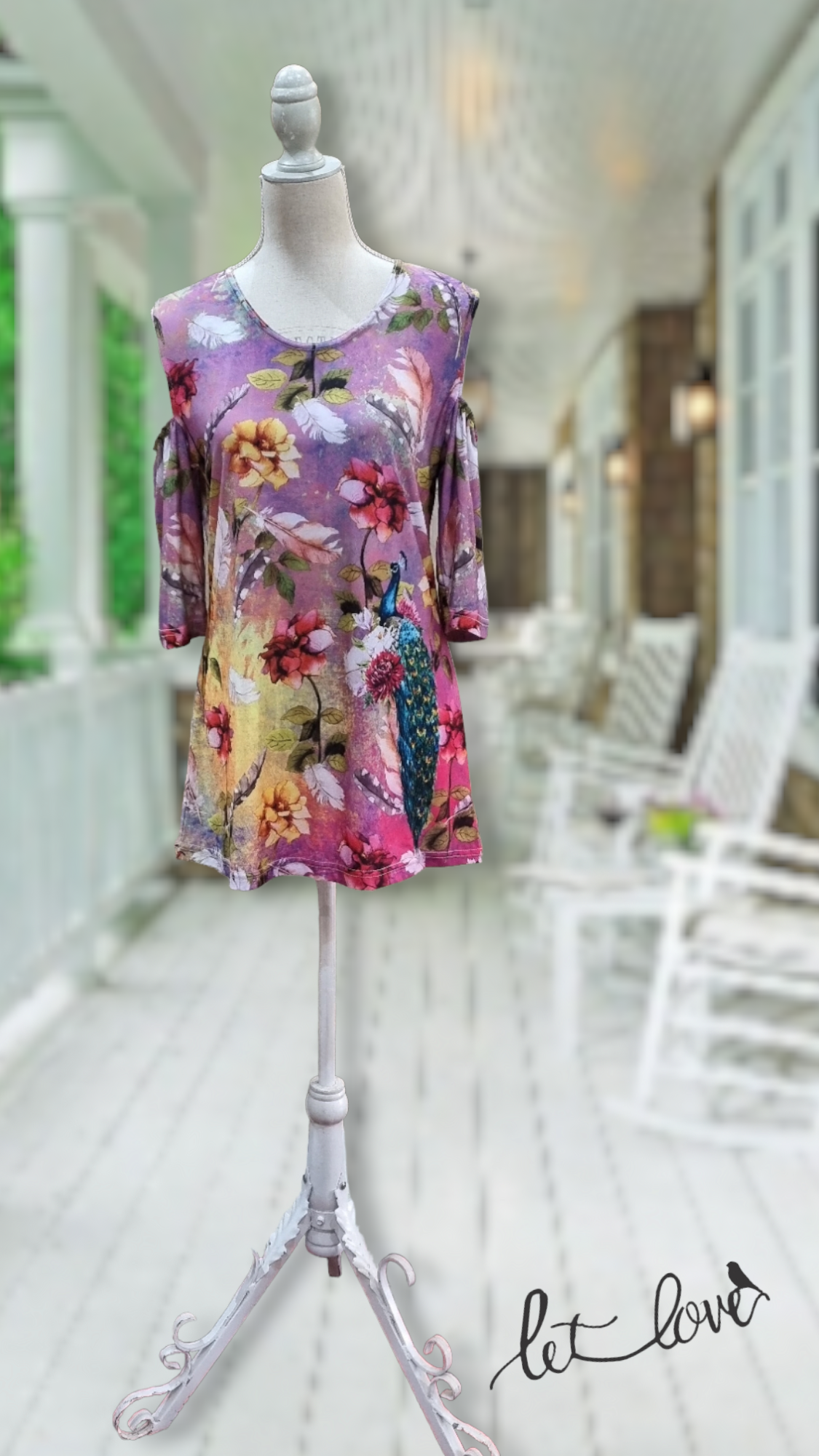 Top 75cm with Sleeves - Let Love Clothing