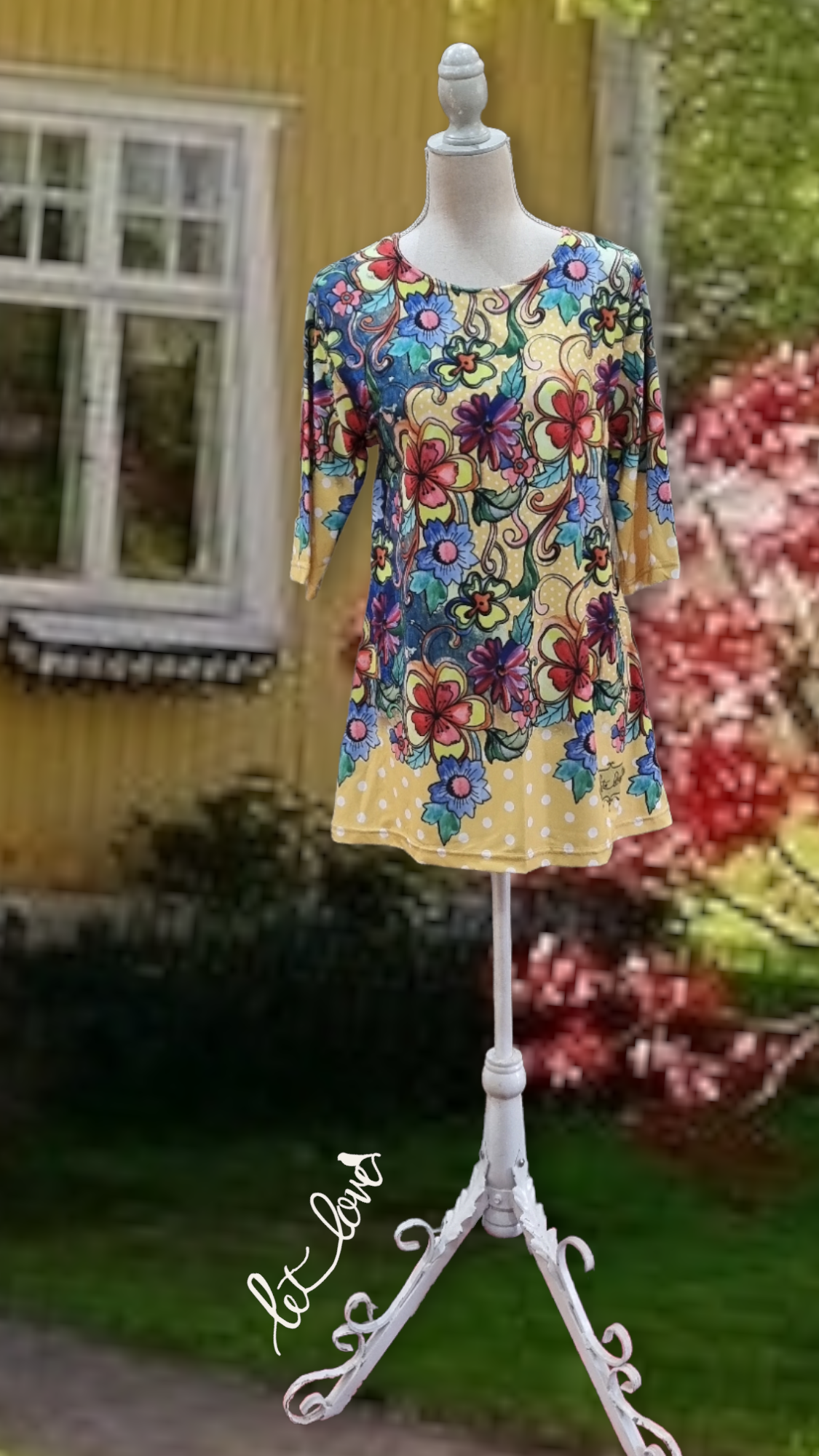 Top 75cm with Sleeves - Let Love Clothing