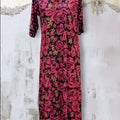 Ankle Length Dress with Sleeves - Let Love Clothing