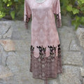 Dress Below the Knee, with Sleeves - Let Love Clothing