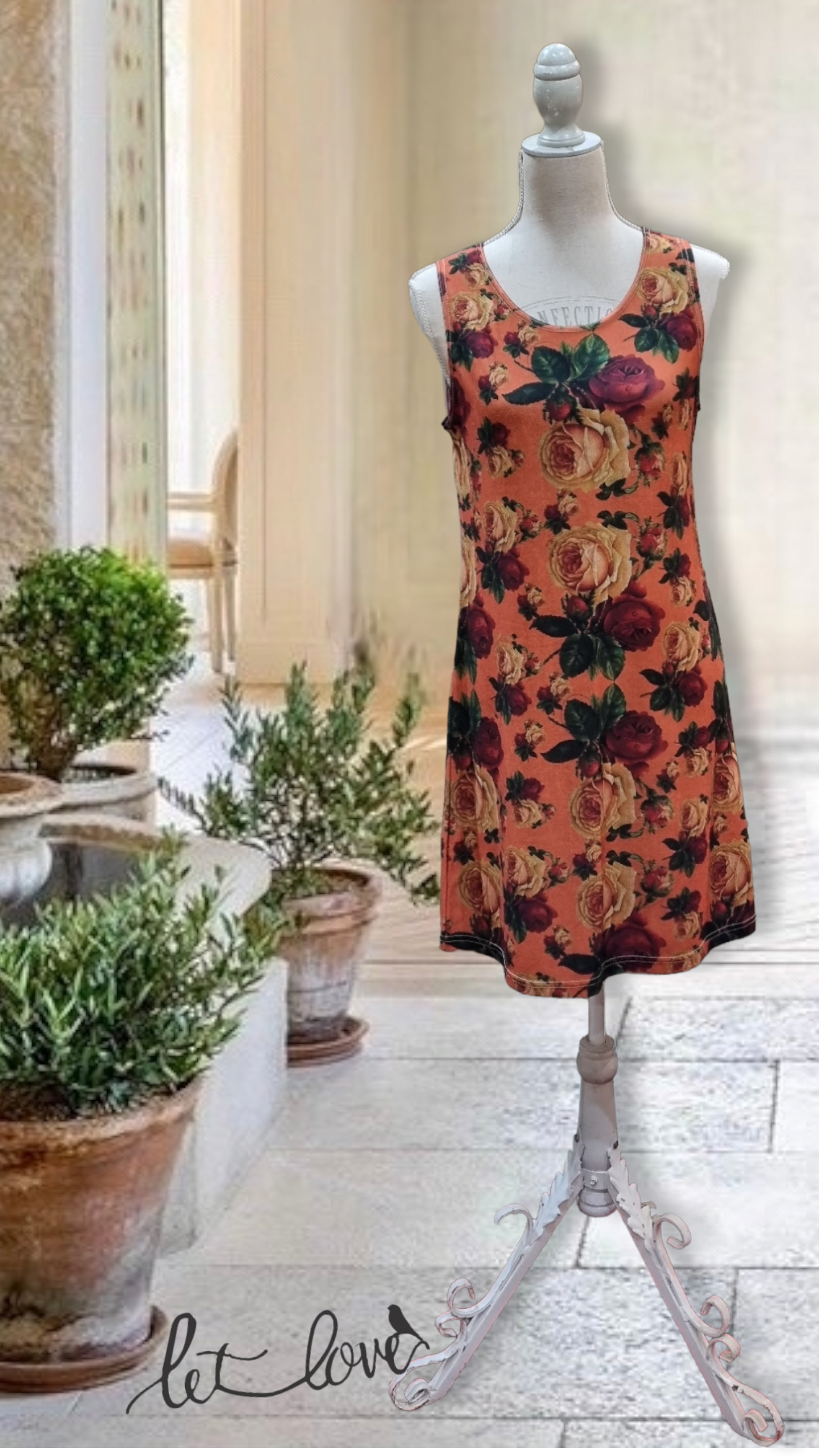 Sleeveless Dress - Let Love Clothing