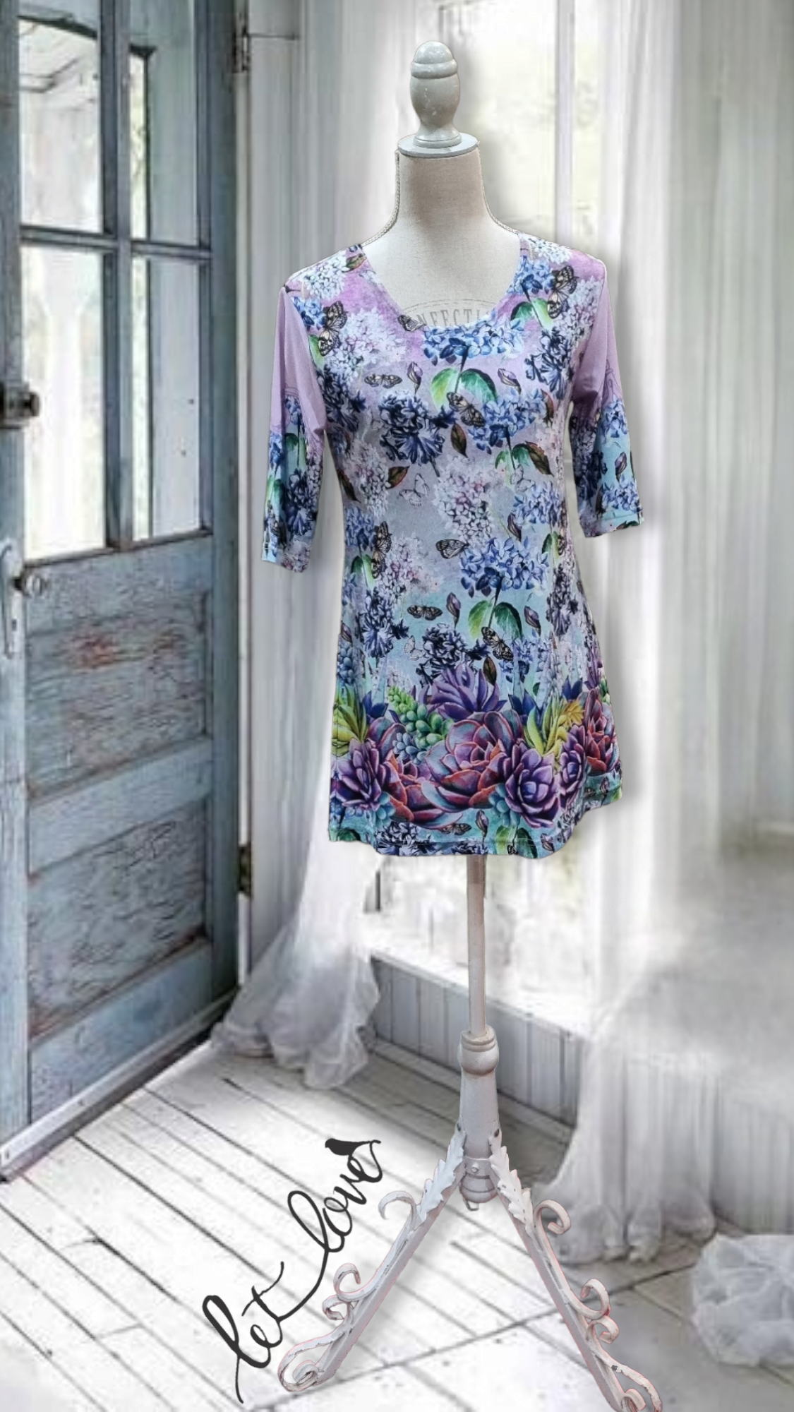 Top 75cm with Sleeves - Let Love Clothing