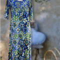 Ankle Length Dress with Sleeves - Let Love Clothing