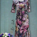 Ruffled Hem Ankle Length Dress - Let Love Clothing