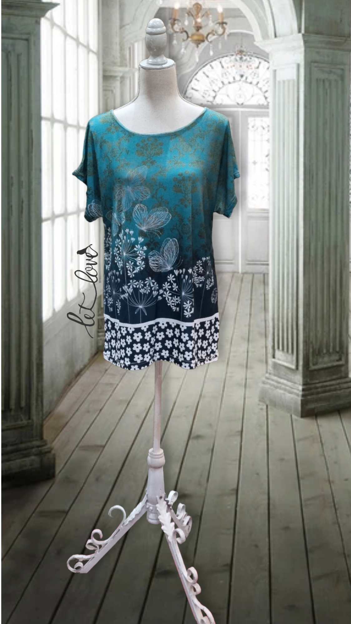 Cap Sleeve Top - Let Love Clothing