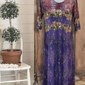 Ankle Length Dress with Sleeves - Let Love Clothing