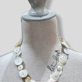 Button & Flower Neckpiece - Let Love Clothing